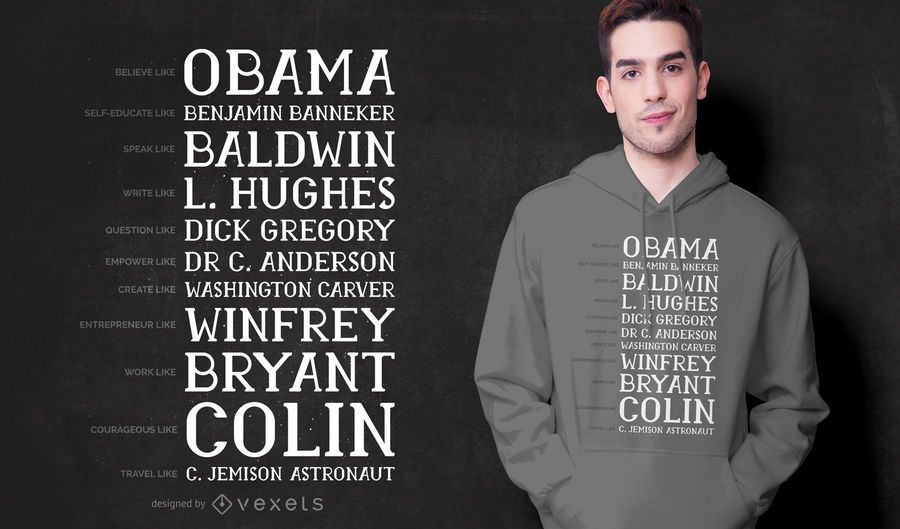 Black History Month Quote T-shirt Design Black History Month Quote T-shirt Design