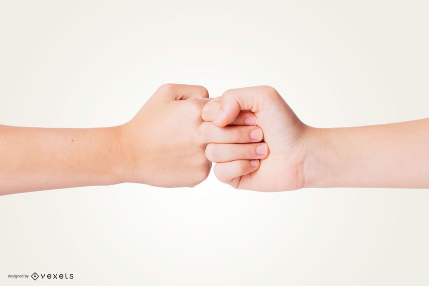 Fist Bump Hand Mockup Fist Bump Hand Mockup