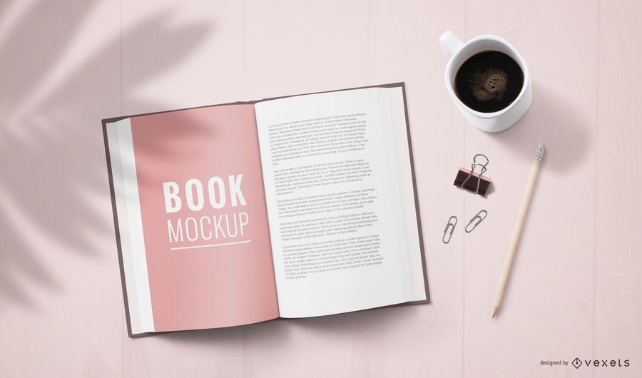 Download Mockup Paginas De Livro : Criar Marcador De Paginas Personalizado Canva - Great for making quick ...