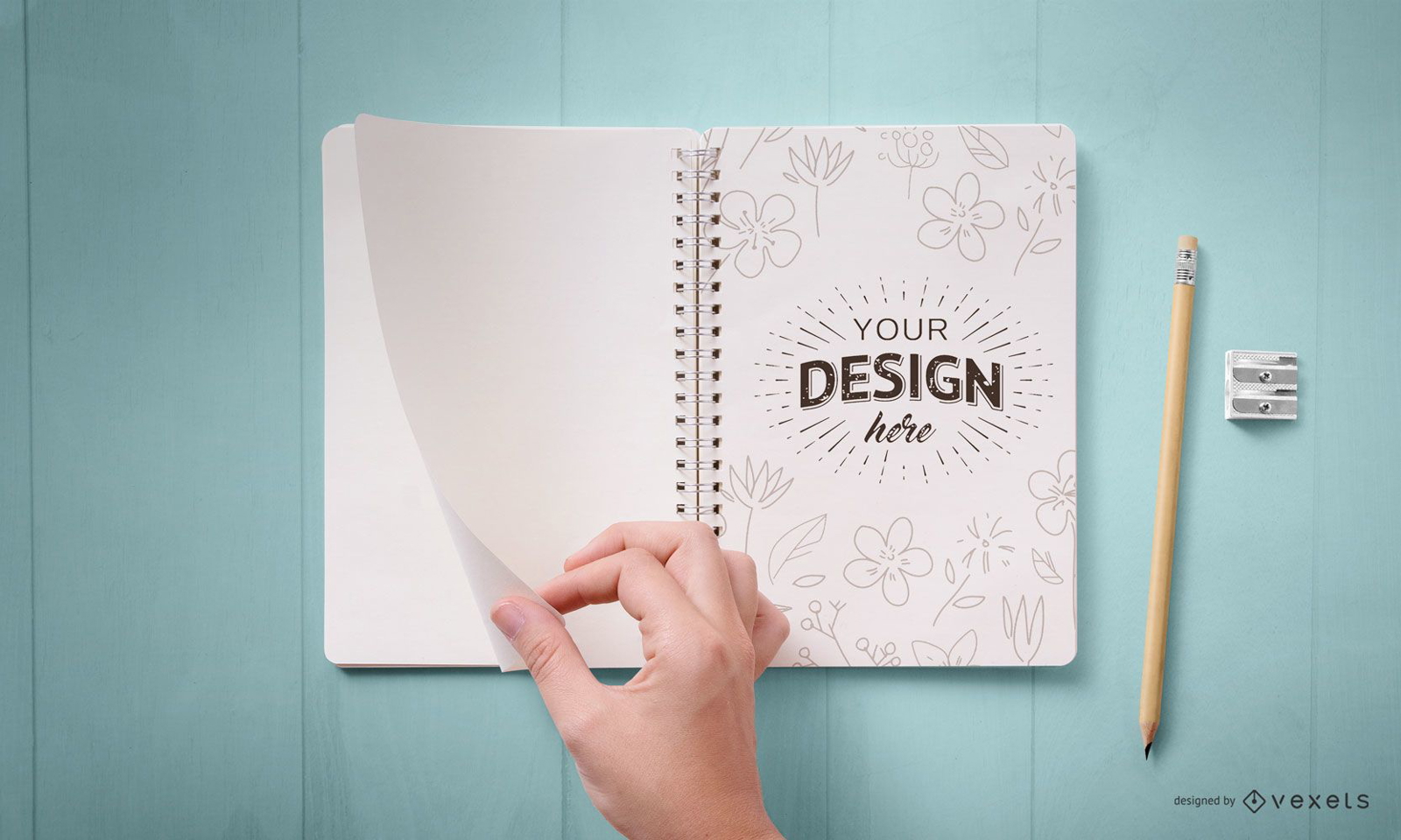 Öffnen Sie das Notebook-Modelldesign
