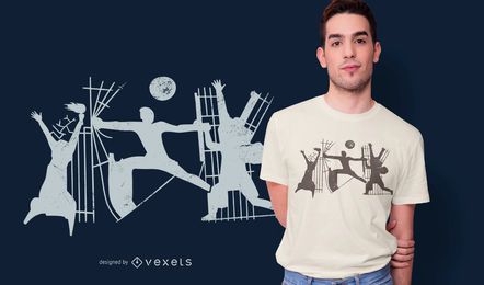 Abstract Monument T-shirt Design
