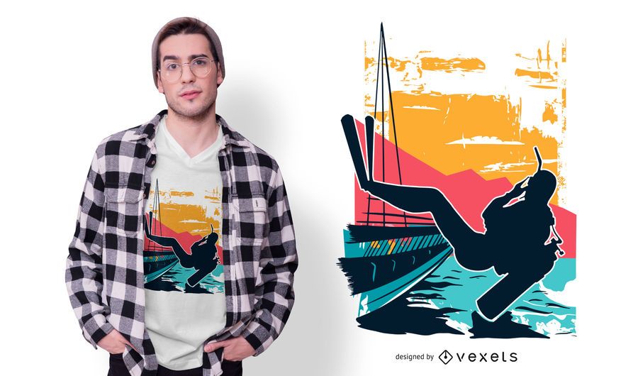 Scuba diving t-shirt design Scuba diving t-shirt design