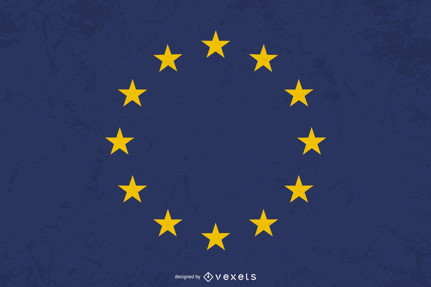 Design Gr?fico da Bandeira da Europa