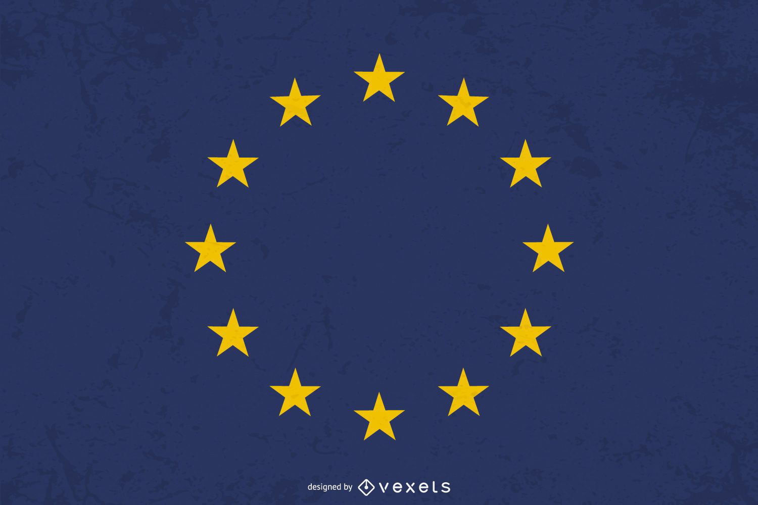 Flagge Europas Grafikdesign