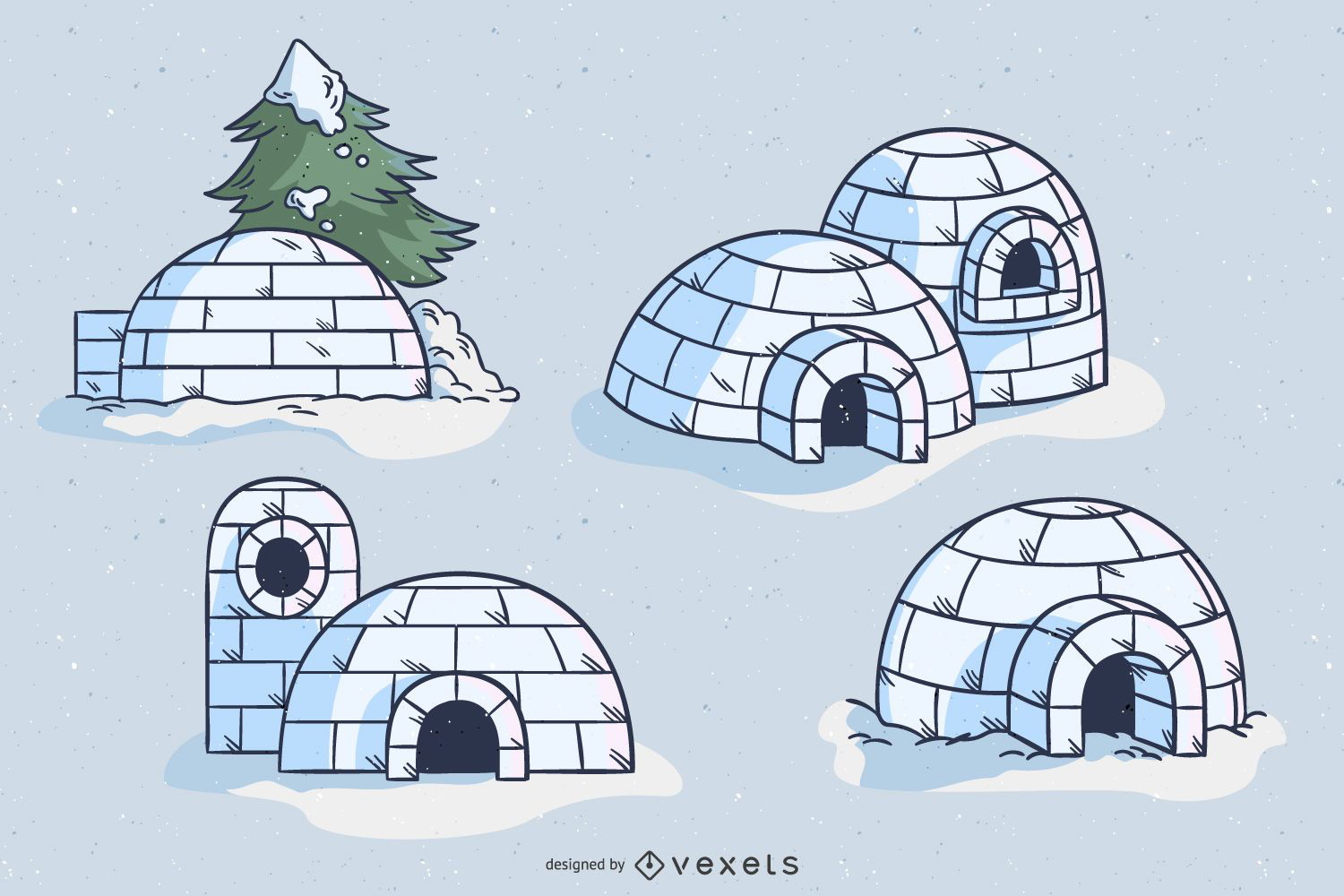 Igloo Drawing Stock Photos - Free & Royalty-Free Stock Photos from  Dreamstime