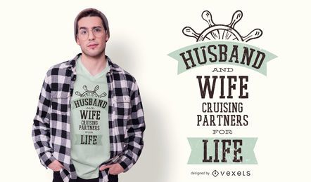 T-Shirt Design der Kreuzfahrtpartner