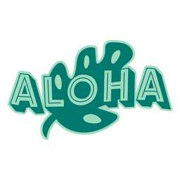 Aloha letras hawaianas