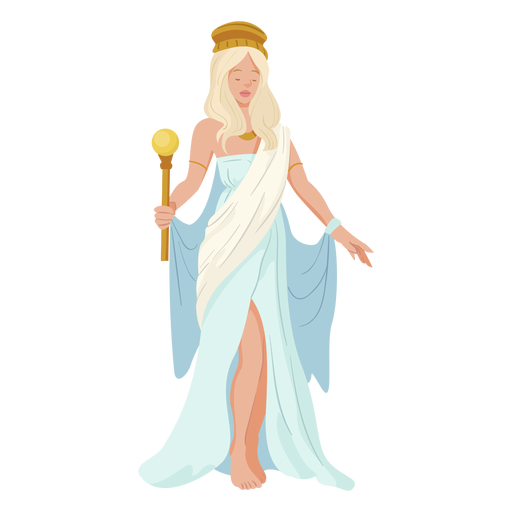 Aphrodite griechischer Gott PNG-Design