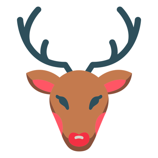 ?cone de Rudolph de rena de Natal