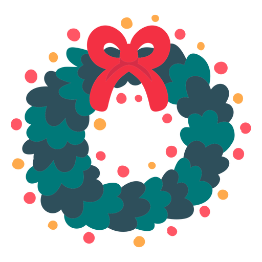 Weihnachtskranzikone Weihnachten PNG-Design