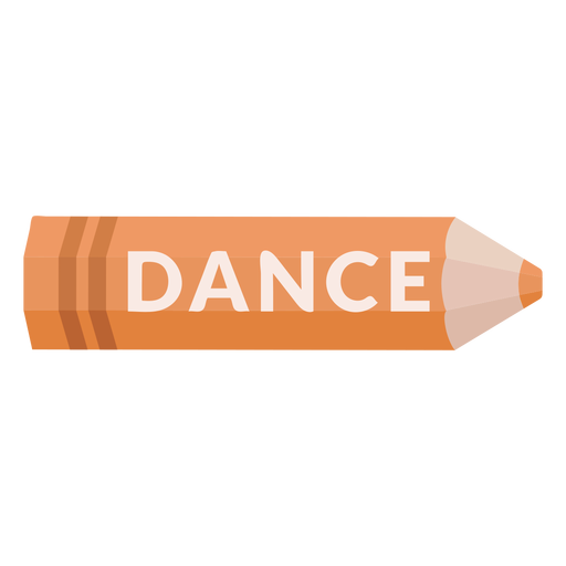 Color pencil school subject dance icon
