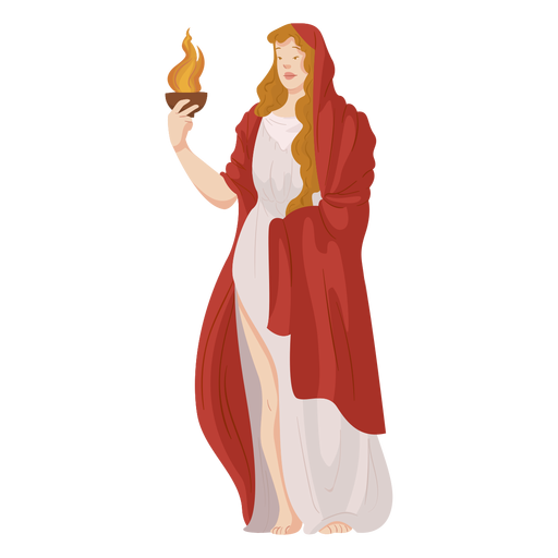 Hestia greek god PNG Design