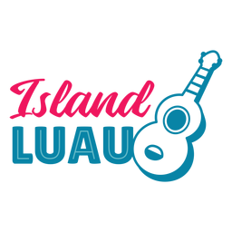 Ilha luau guitarra letras havaianas Desenho PNG