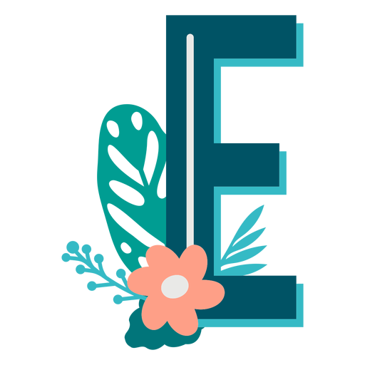 Free Free 245 Floral Letter E Svg SVG PNG EPS DXF File