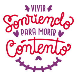Composição de letras ao vivo sorrindo Desenho PNG