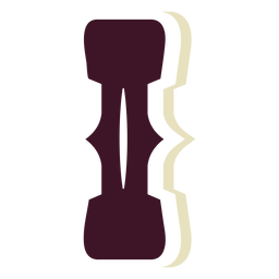 Western block capital letter i PNG Design