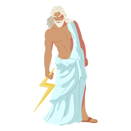 Zeus greek god PNG Design Transparent PNG
