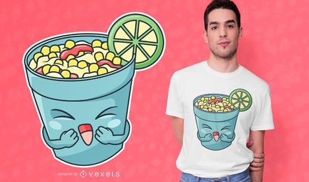 Happy Elote Cup T-shirt Design