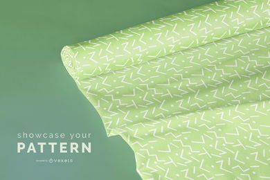 Fabric Roll Mockup Design Fabric Roll Mockup Design