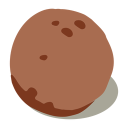 Kokosnussillustration PNG-Design