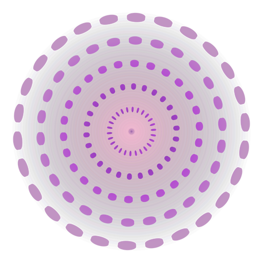Gradient violette Masse entzündet Feuerwerk PNG-Design