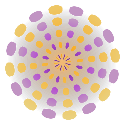 Laranja violeta gradiente acende fogos de artifício Desenho PNG