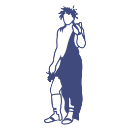 Deus grego dioniso Desenho PNG