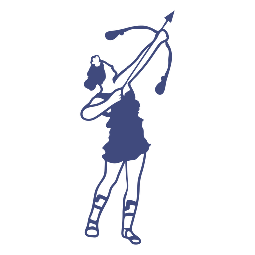 Greek goddess artemis PNG Design