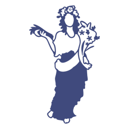 Demeter der griechischen Göttin PNG-Design