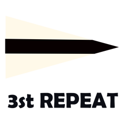 Sinalização marítima internacional bandeira 3 repetir plano Desenho PNG
