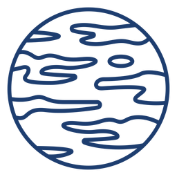 Curso do planeta de Marte Desenho PNG