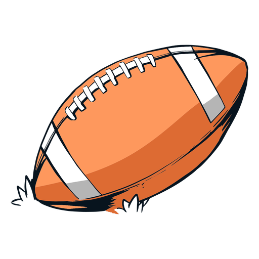 Ilustraci?n de pelota de f?tbol nfl Diseño PNG