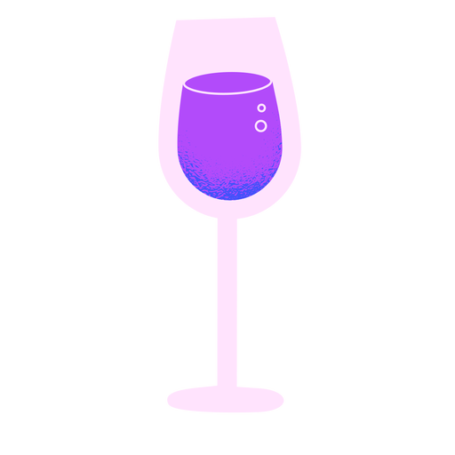 Neujahr Weinglas