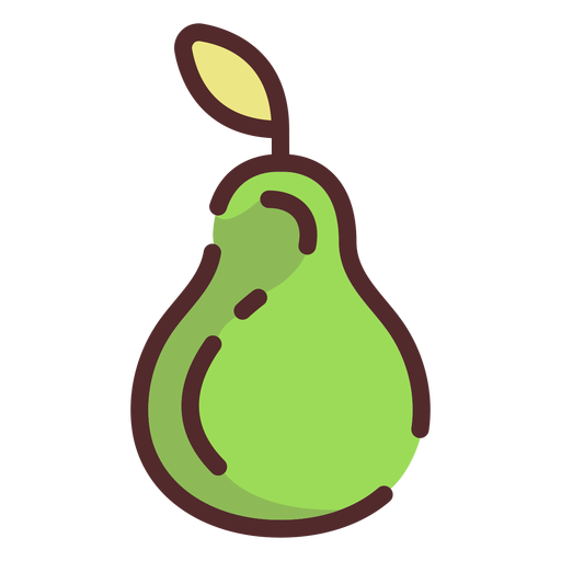 Download Pear icon stroke - Transparent PNG & SVG vector file