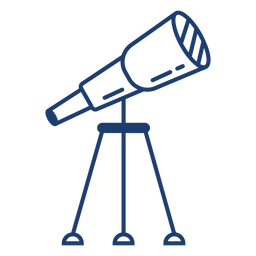 Curso de telescópio científico Desenho PNG