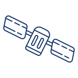 Curso de satélite espacial Desenho PNG
