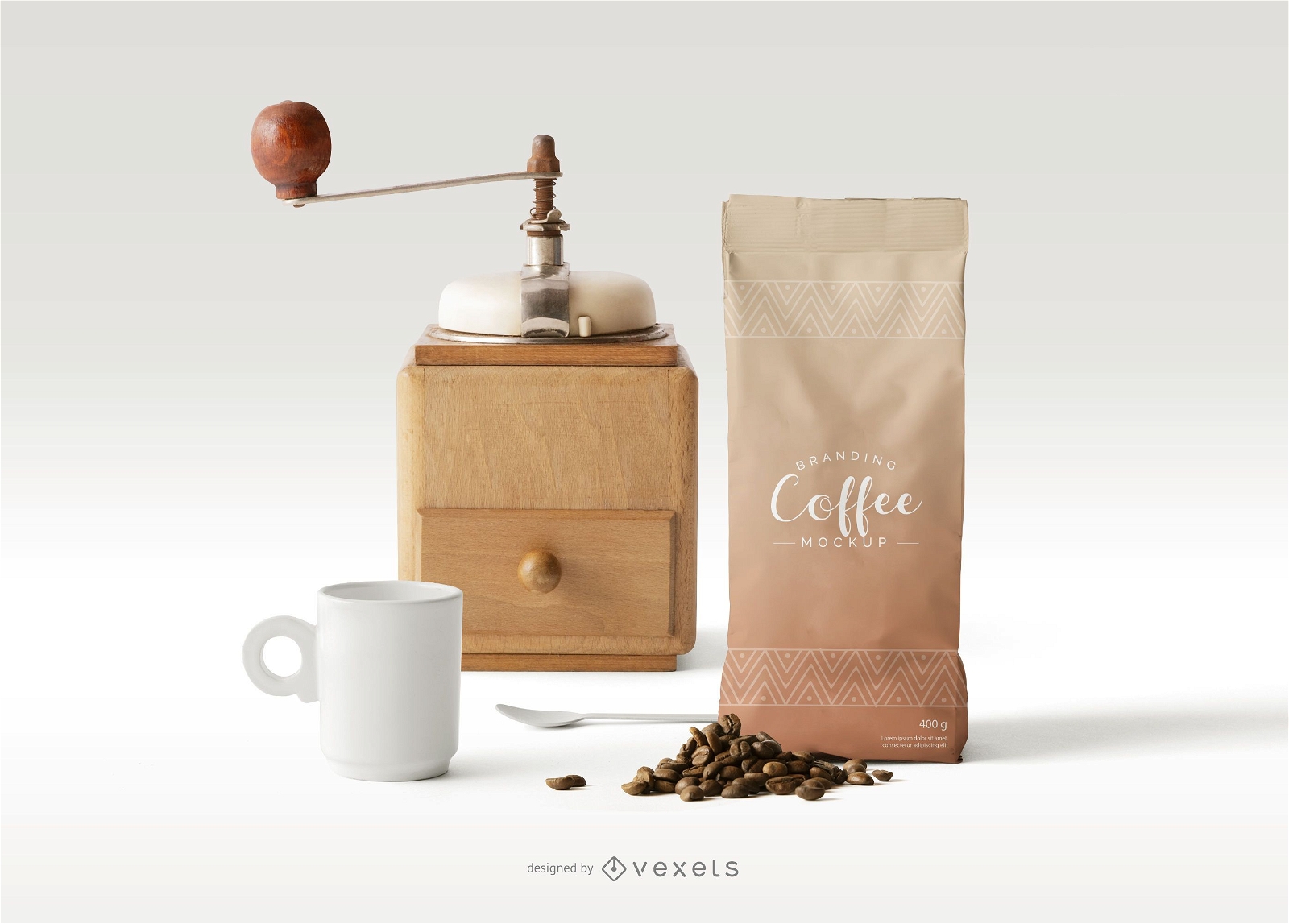 Kaffeeverpackungsobjekt-Zusammensetzungsmodell