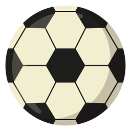 Balón de fútbol impresionante Diseño PNG