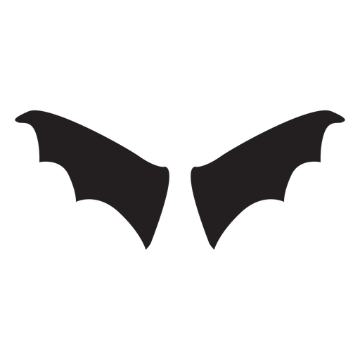 Vetor de asas de morcego Desenho PNG