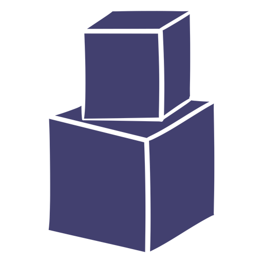 Juguete de vector de bloques Diseño PNG