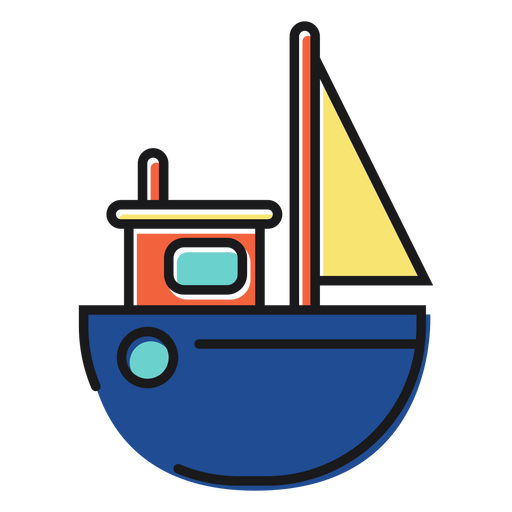 Boat icon toy