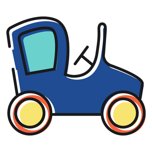 Juguete de icono de coche Diseño PNG