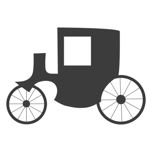 Carriage simple vector