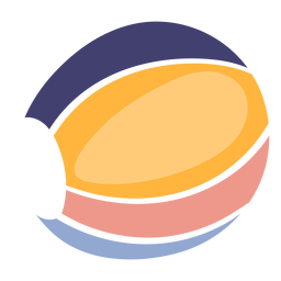 Bola de praia fofa Desenho PNG