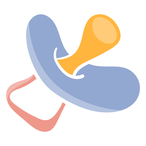 Cute pacifier toy PNG Design