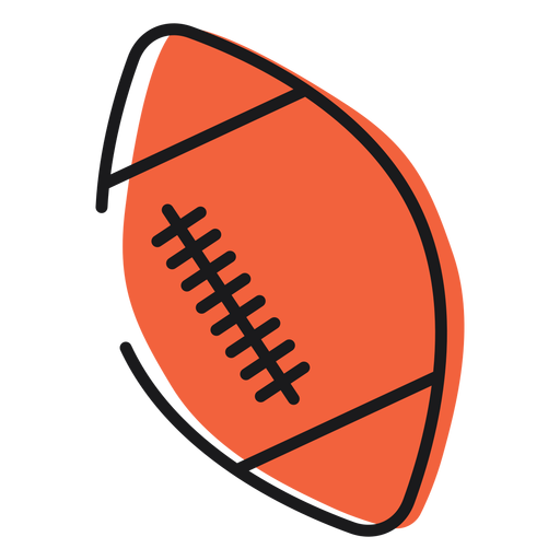 Football icon toy PNG Design
