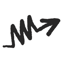 Going up right arrow PNG Design