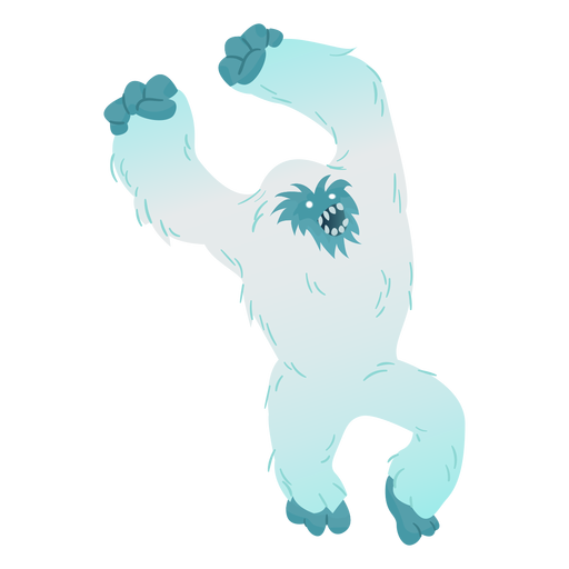 Growl yeti creepy - Transparent PNG & SVG vector file