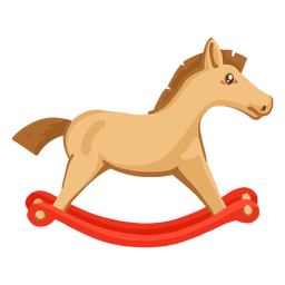 Paseo a caballo en la ilustración Diseño PNG