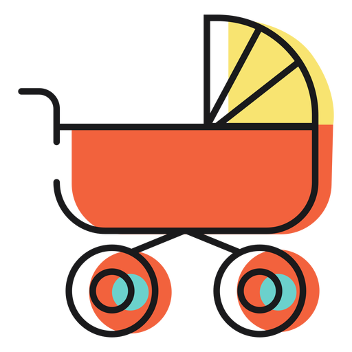 Download Icon baby carriage - Transparent PNG & SVG vector file